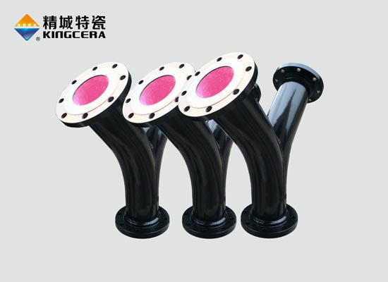 耐磨陶瓷三通-陶瓷复合三通-出产厂家