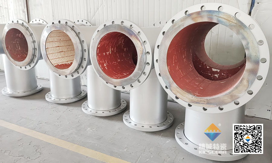 湖南人生就是博官网耐磨陶瓷内衬三通管路