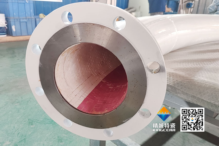 人生就是博官网ZTA陶瓷贴片耐磨管路