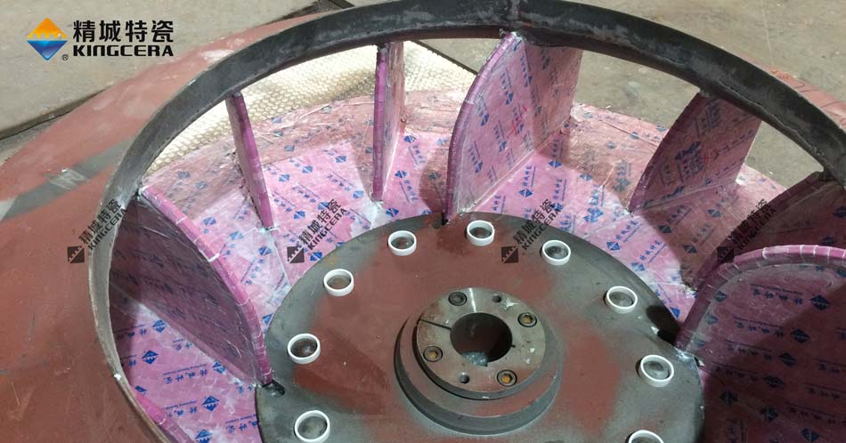 湖南人生就是博官网耐磨陶瓷风机叶轮-陶瓷风机叶片-陶瓷风机